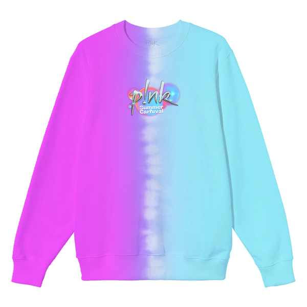 P!NK Split Tie Dye Sweatshirt