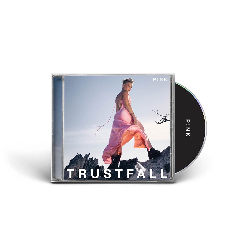 Front image of P!NK TRUSTFALL Standard CD